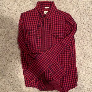 Abercrombie & Fitch Red Flannel